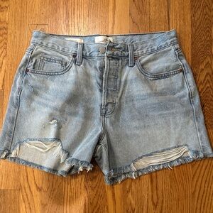 Universal Thread Light Blue Jean Shorts